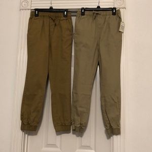 Set of 2 boys khaki pants